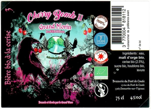 Etiquette BRASSERIE DU PONT DE COUDE 77