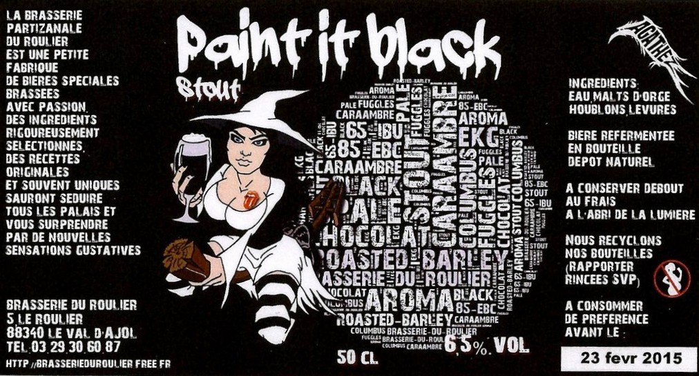 Etiquette BRASSERIE DU ROULIER 13