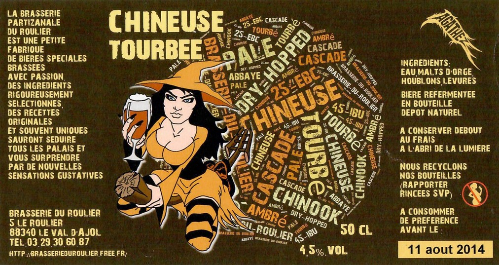 Etiquette BRASSERIE DU ROULIER 27