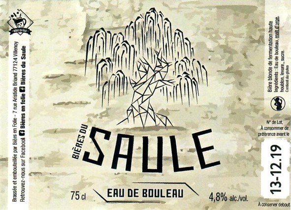 Etiquette BRASSERIE DU SAULE 03