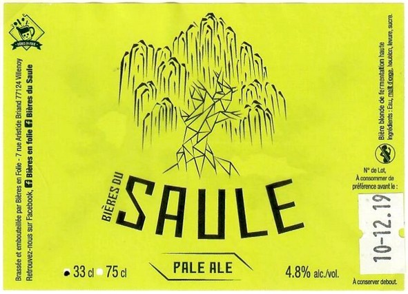 Etiquette BRASSERIE DU SAULE 04