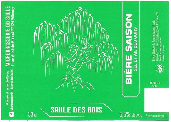 Etiquette BRASSERIE DU SAULE 09