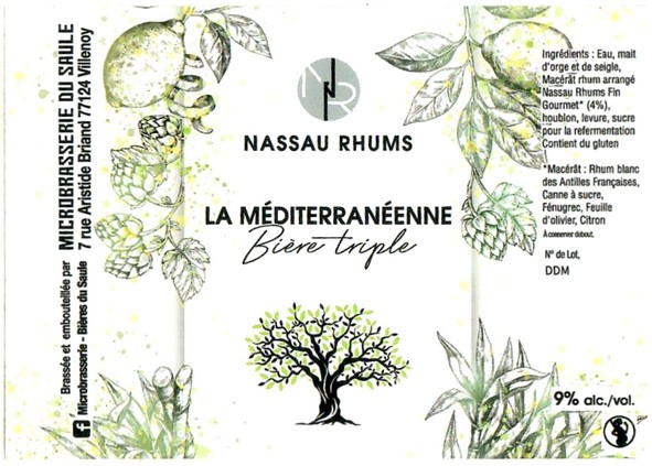 Etiquette BRASSERIE DU SAULE 12