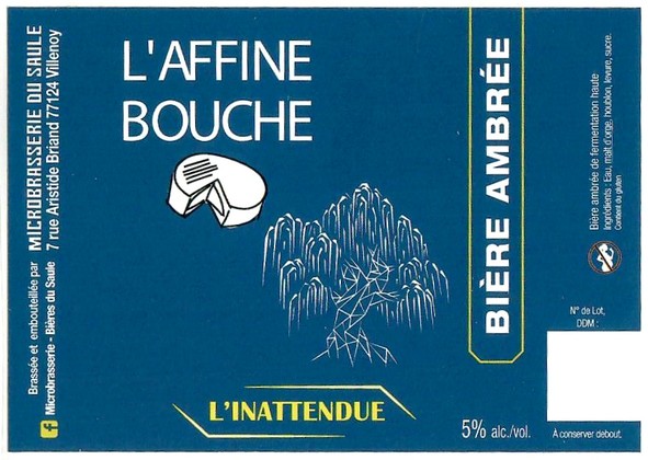 Etiquette BRASSERIE DU SAULE 16