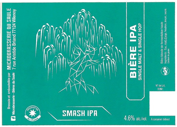 Etiquette BRASSERIE DU SAULE 24