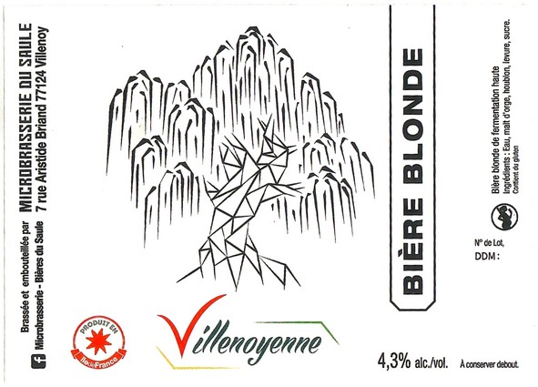 Etiquette BRASSERIE DU SAULE 26