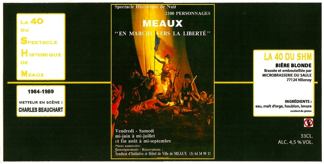 Etiquette BRASSERIE DU SAULE 27