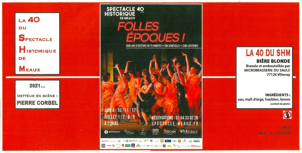 Etiquette BRASSERIE DU SAULE 28