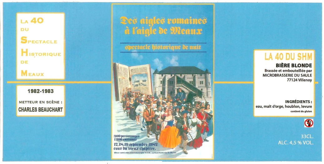 Etiquette BRASSERIE DU SAULE 32