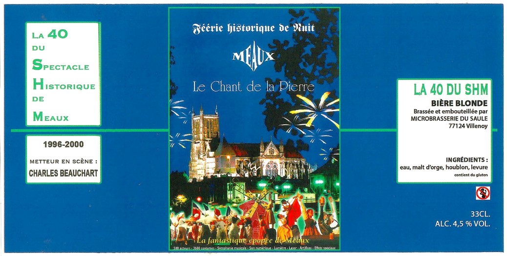 Etiquette BRASSERIE DU SAULE 33