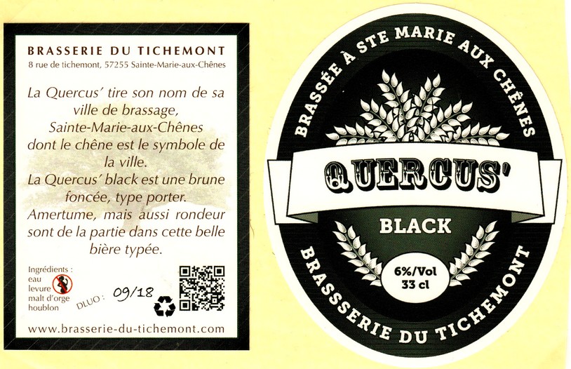 etiquette BRASSERIE DU TICHEMONT 02