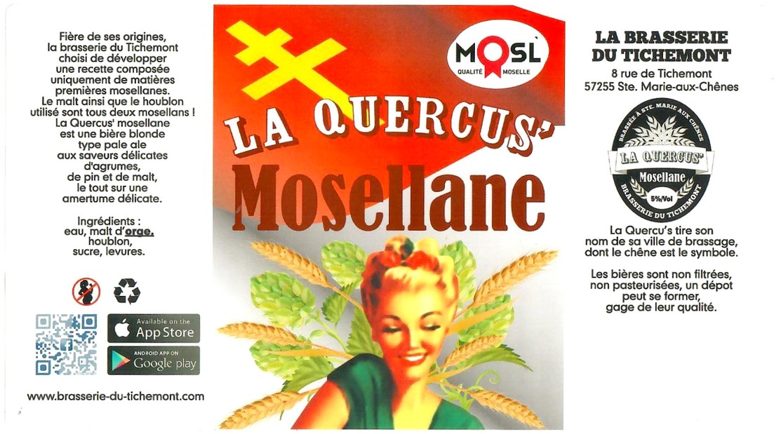 Etiquette BRASSERIE DU TICHEMONT 24