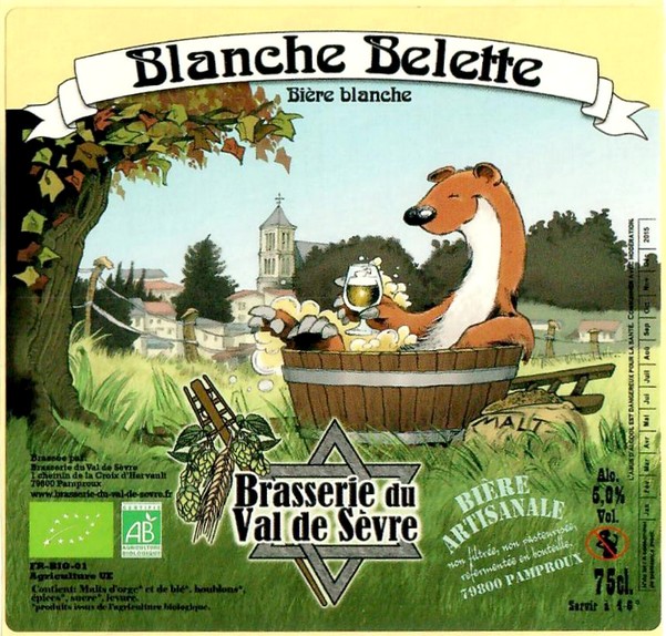 Etiquette BRASSERIE DU VAL DE SEVRE 01