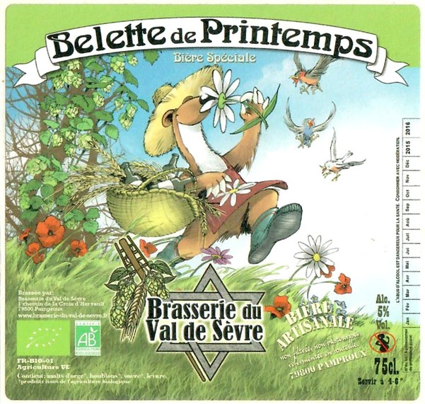 Etiquette BRASSERIE DU VAL DE SEVRE 02