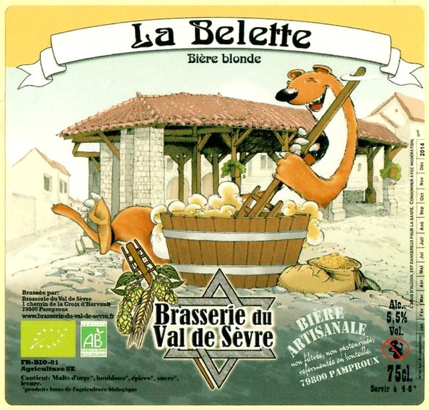 Etiquette BRASSERIE DU VAL DE SEVRE 06