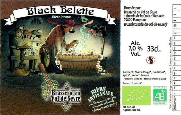 Etiquette BRASSERIE DU VAL DE SEVRE 10