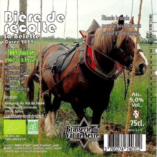 Etiquette BRASSERIE DU VAL DE SEVRE 31