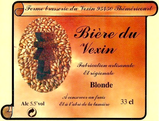Etiquette BRASSERIE DU VEXIN 06