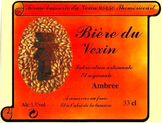 Etiquette BRASSERIE DU VEXIN 07