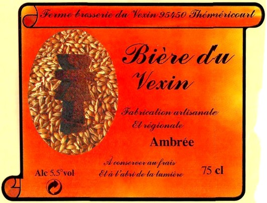 Etiquette BRASSERIE DU VEXIN 08