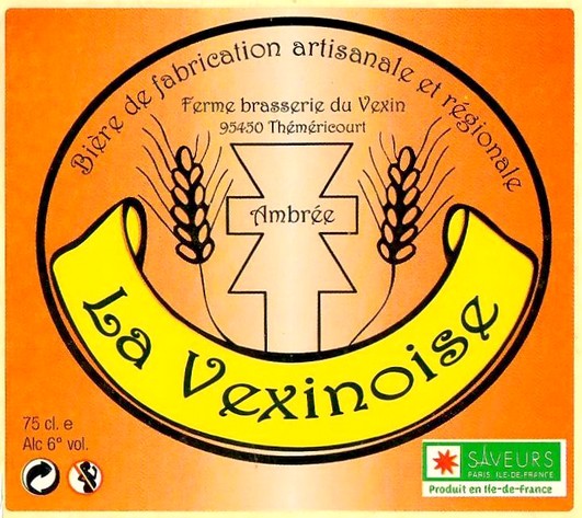 Etiquette BRASSERIE DU VEXIN 20