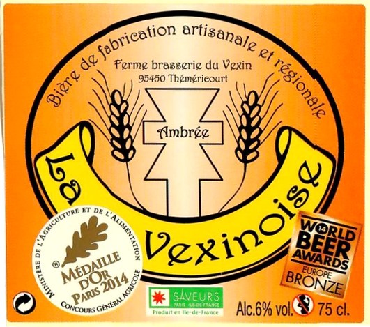 Etiquette BRASSERIE DU VEXIN 21