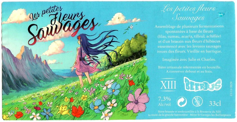 Etiquette BRASSERIE DU XIII 03