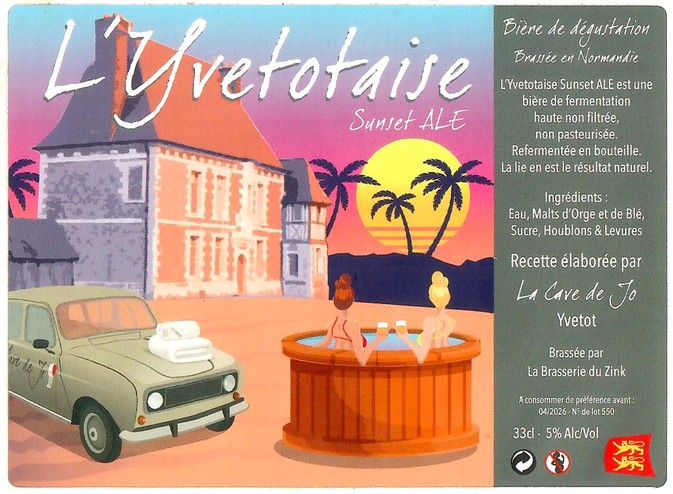 Etiquette BRASSERIE DU ZINK 11