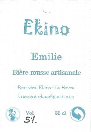 Etiquette BRASSERIE EKINO 03B