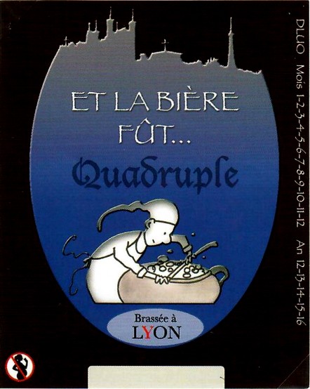 etiquette BRASSERIE ET LA BIERE FUT 01