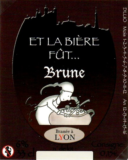 etiquette BRASSERIE ET LA BIERE FUT 03