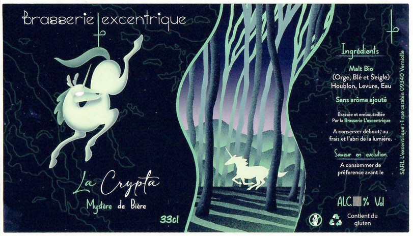 Etiquette BRASSERIE EXCENTRIQUE 09