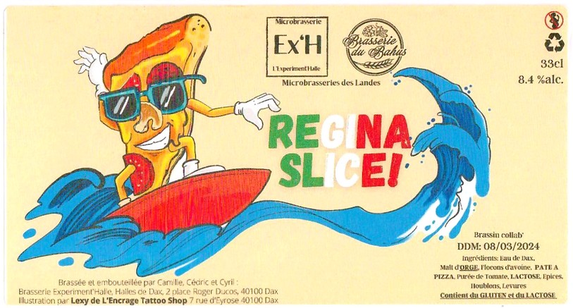 Etiquette BRASSERIE EXPERIMENTHALLE 01