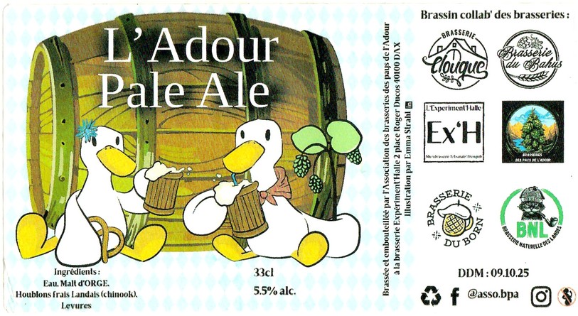 Etiquette BRASSERIE EXPERIMENTHALLE 05