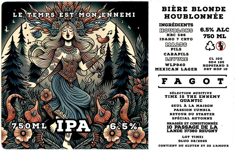 Etiquette BRASSERIE FAGOT 04