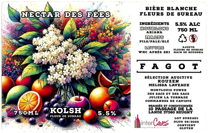 Etiquette BRASSERIE FAGOT 05