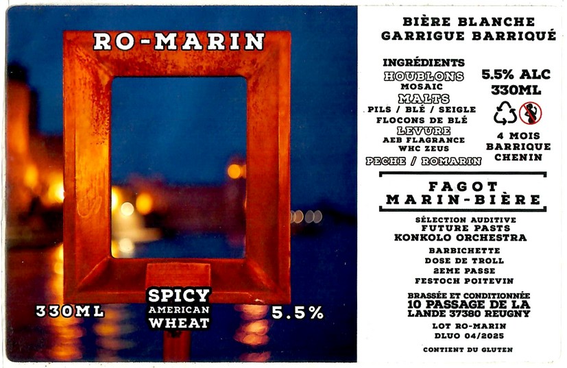 Etiquette BRASSERIE FAGOT 14