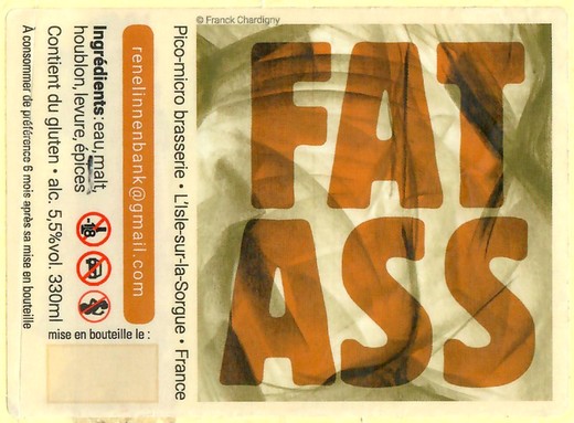 Etiquette BRASSERIE FAT ASS BREWERY 02