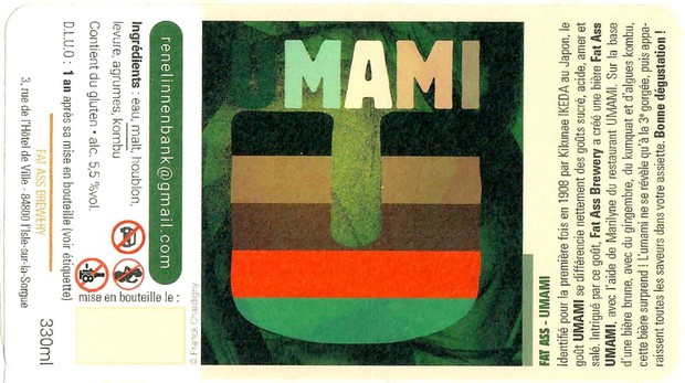 Etiquette BRASSERIE FAT ASS BREWERY 05