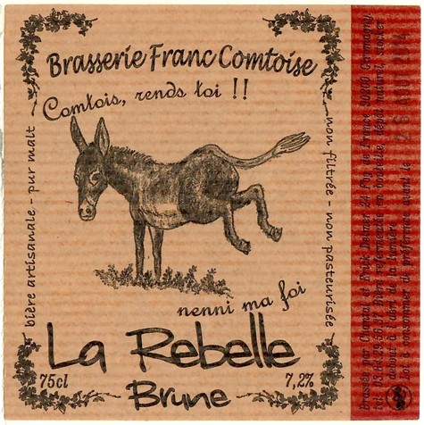 Etiquette BRASSERIE FRANC COMTOISE 06