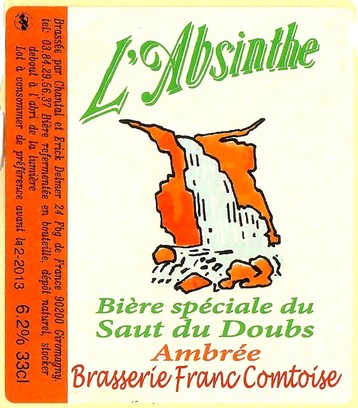 Etiquette BRASSERIE FRANC COMTOISE 08