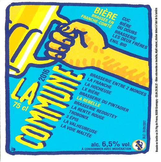 Etiquette BRASSERIE FRANC COMTOISE 09