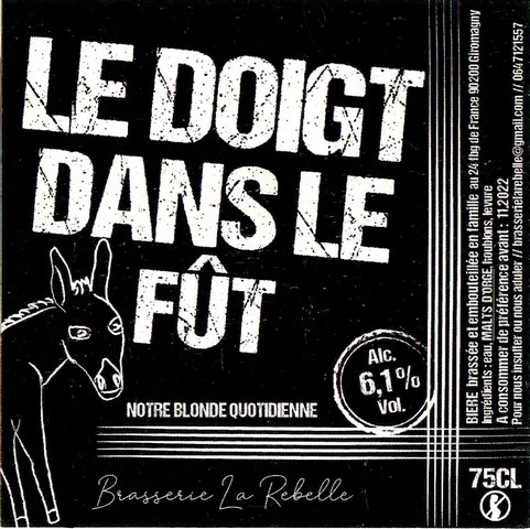 Etiquette BRASSERIE FRANC COMTOISE 21