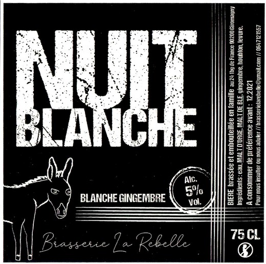 Etiquette BRASSERIE FRANC COMTOISE 22