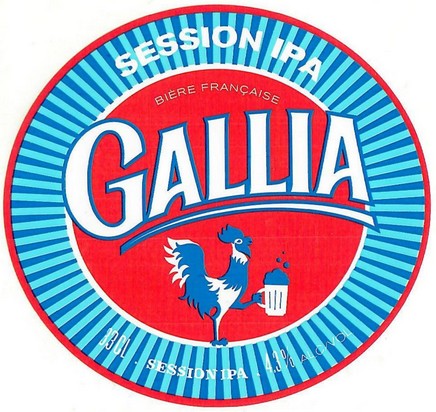 Etiquette BRASSERIE GALLIA 03