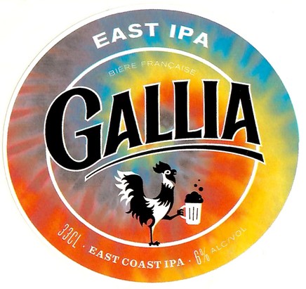 Etiquette BRASSERIE GALLIA 04