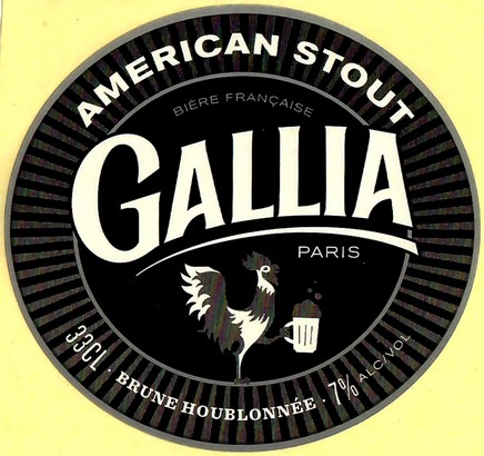 Etiquette BRASSERIE GALLIA 06