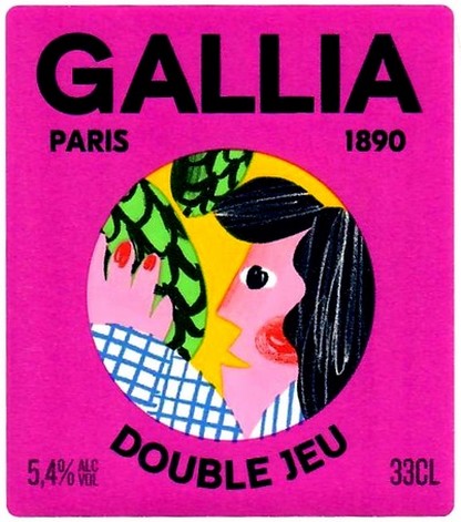 Etiquette BRASSERIE GALLIA 07