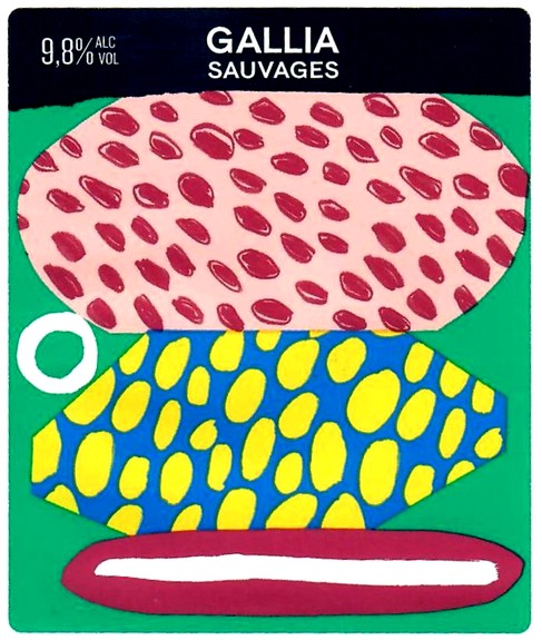 Etiquette BRASSERIE GALLIA 13