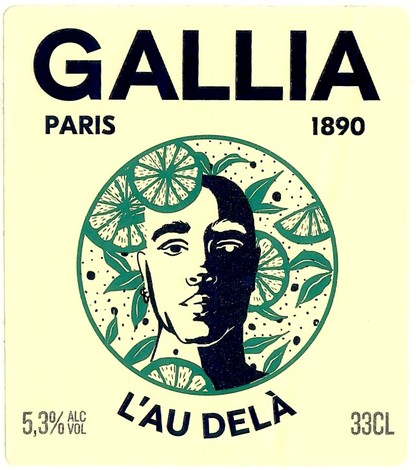 Etiquette BRASSERIE GALLIA 138